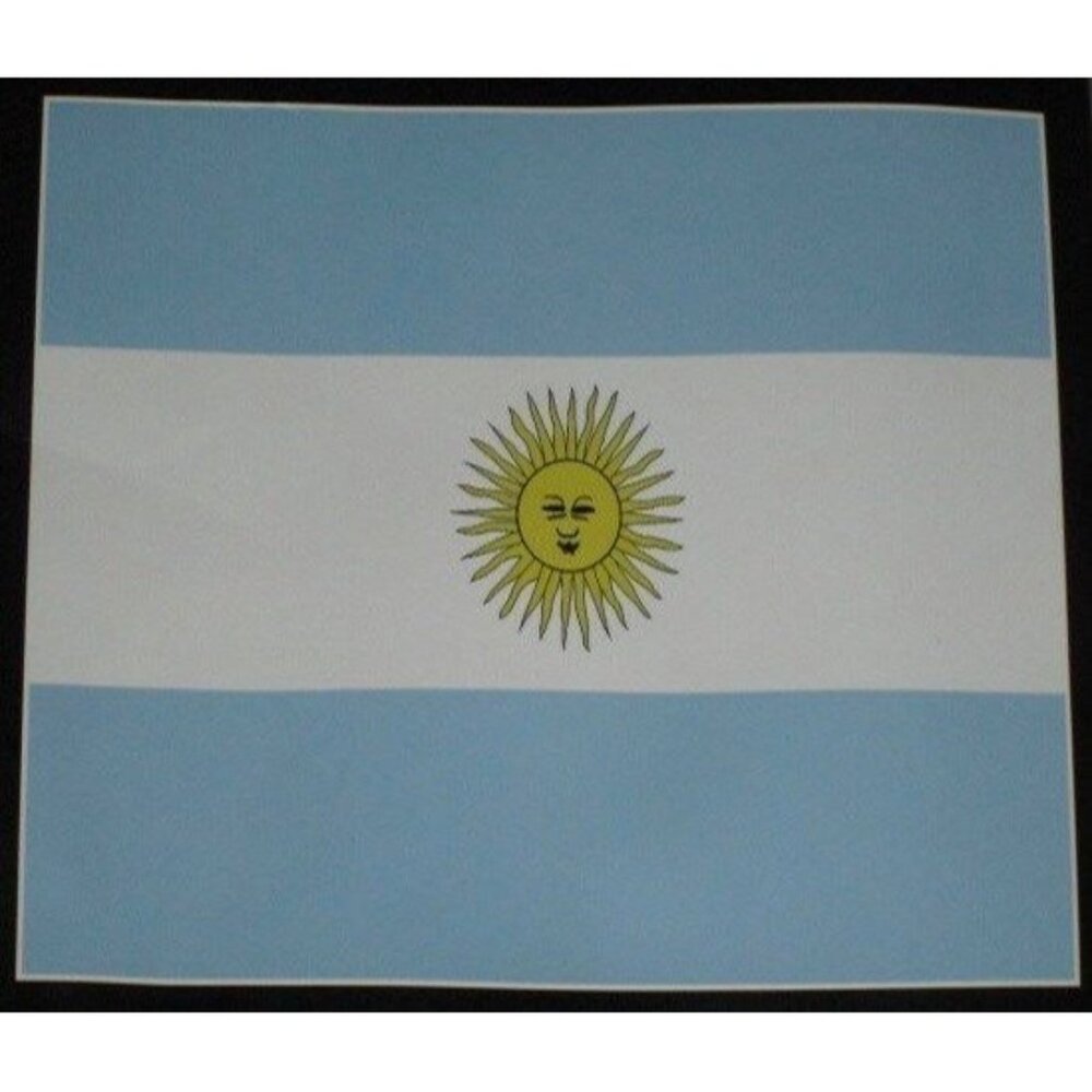 New Argentina Heritage Country Flag Soft Fleece Throw Git Blanket Sun Argentine